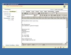 E-Mail in HTML Format